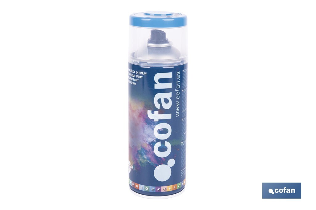 PINTURA ACRIL. 400ML - 5015 AZUL CELESTE